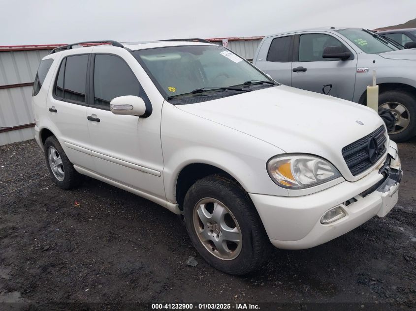 2003 MERCEDES-BENZ ML 350 #3046372724