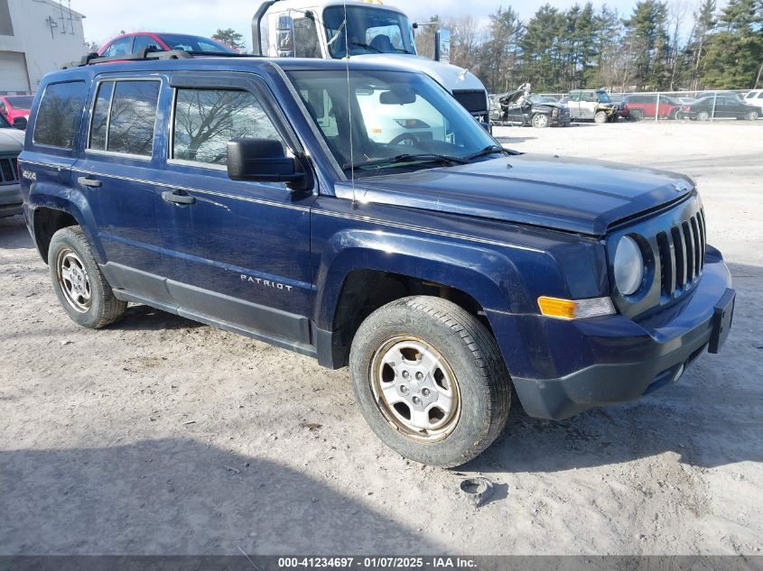 2013 JEEP PATRIOT SPORT #3053050199