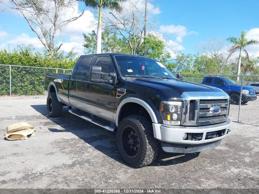 2008 FORD F-350 FX4/HARLEY-DAVIDSON/KING RANCH/LARIAT/XL/XLT #3051080232