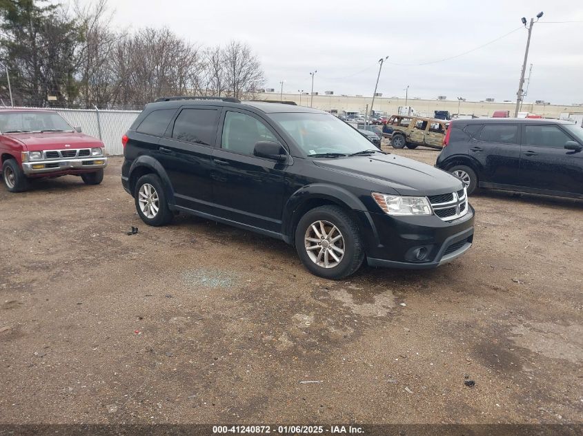 2016 DODGE JOURNEY SXT #3052078611