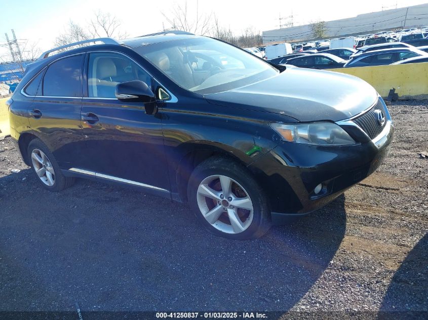 2010 LEXUS RX 350 BASE (A6) #3051089954