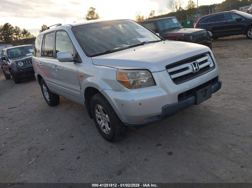 2008 HONDA PILOT VP #3047412018