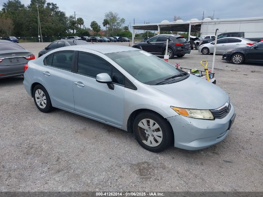 2012 HONDA CIVIC SDN LX #3056064101