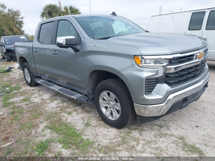 2024 CHEVROLET SILVERADO 1500 4WD  SHORT BED LT #3056063962