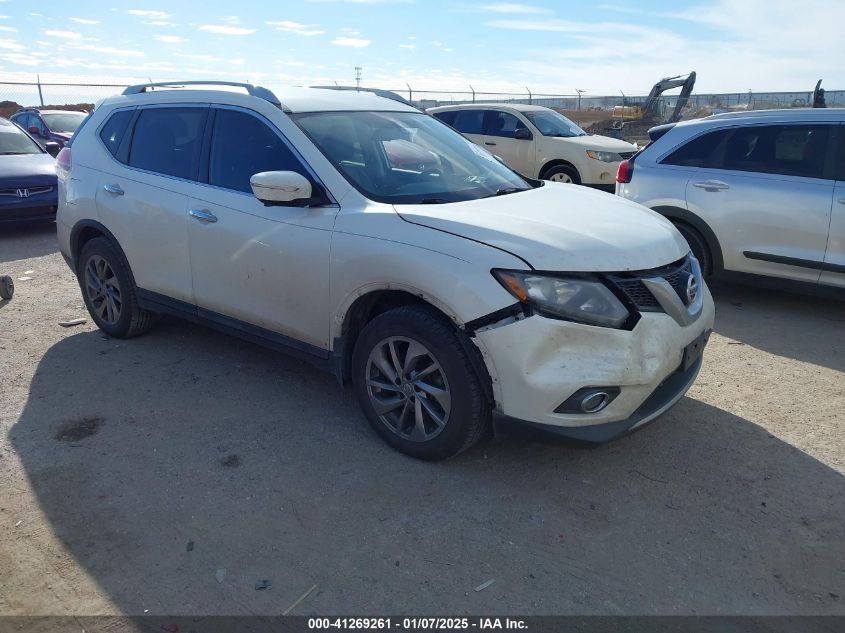 2015 NISSAN ROGUE SL #3052078362