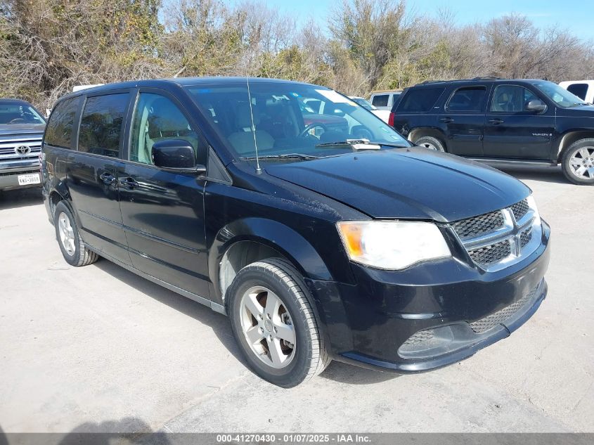 2012 DODGE GRAND CARAVAN SXT #3051084959