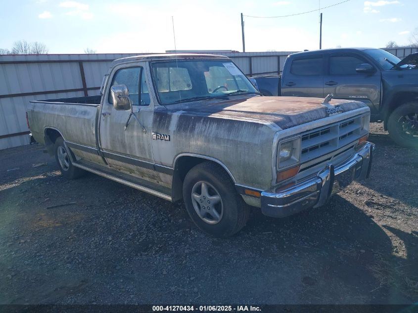 1987 DODGE D-SERIES D150 #3056468401