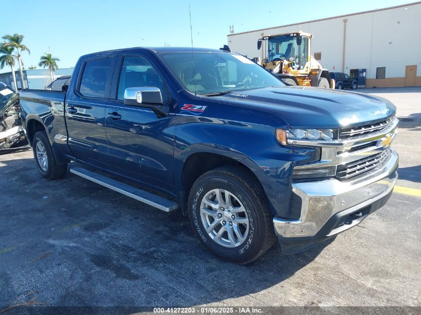 2021 CHEVROLET SILVERADO 1500 4WD  STANDARD BED LT #3050075833