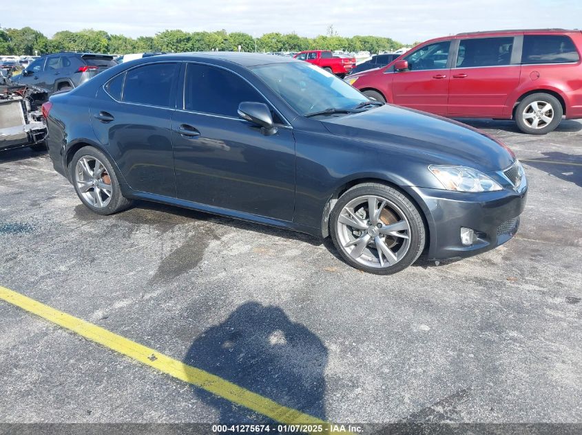 2010 LEXUS IS 250 BASE (A6) #3050075814