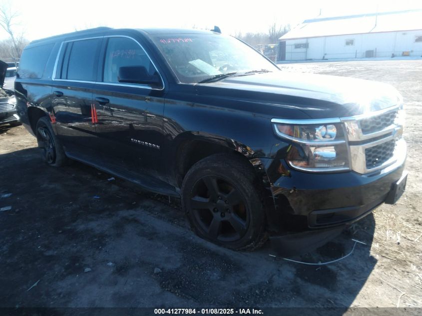2017 CHEVROLET SUBURBAN LT #3109640189