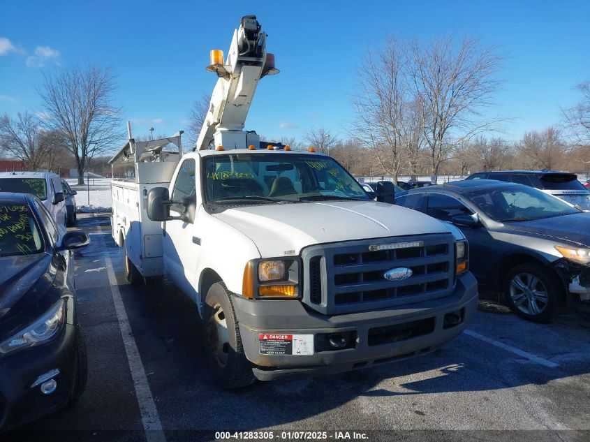 2006 FORD F-350 CHASSIS XL/XLT #3051080555