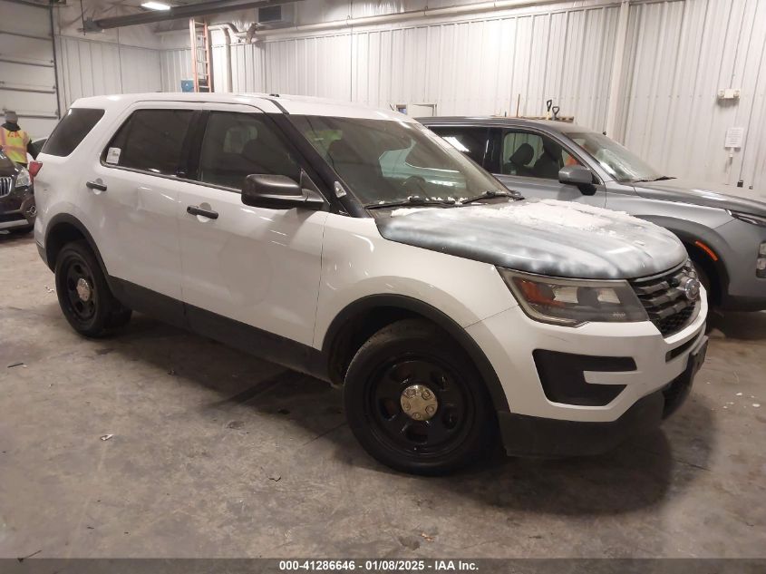 2018 FORD POLICE INTERCEPTOR UTILITY #3052077904