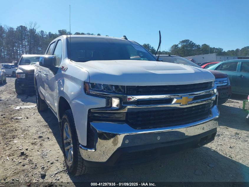 2021 CHEVROLET SILVERADO 1500 4WD  SHORT BED LT #3052068444