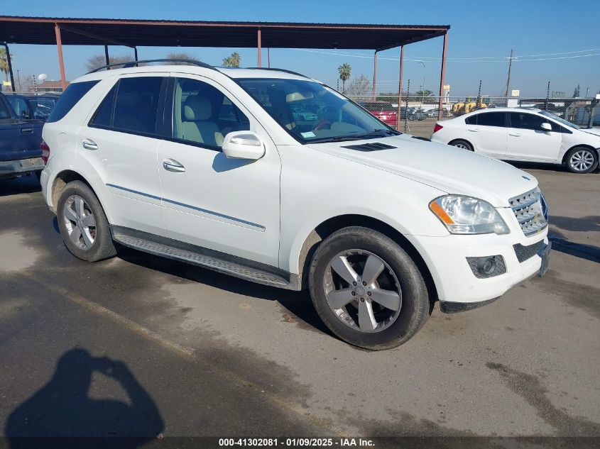 2009 MERCEDES-BENZ ML 350 4MATIC #3053067050