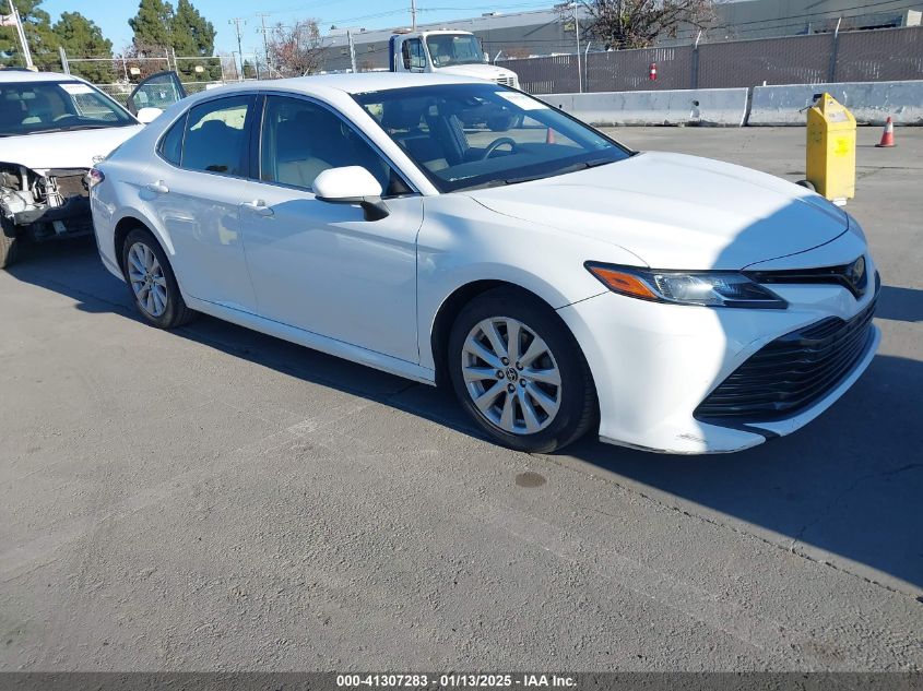 2018 TOYOTA CAMRY LE #3109642270