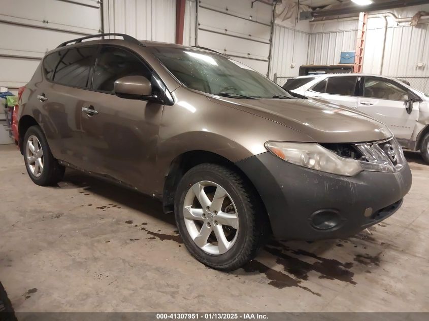 2009 NISSAN MURANO S #3104520823