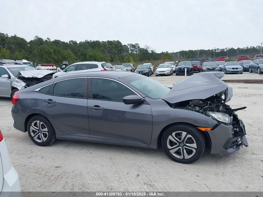 2018 HONDA CIVIC VIN: 19XFC2F53JE203845
