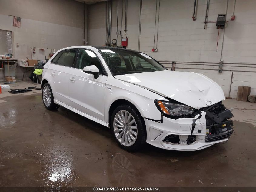 2016 AUDI A3 E-TRON 1.4T PREMIUM #3109636948