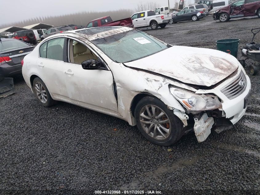 2009 INFINITI G37X #3109642238