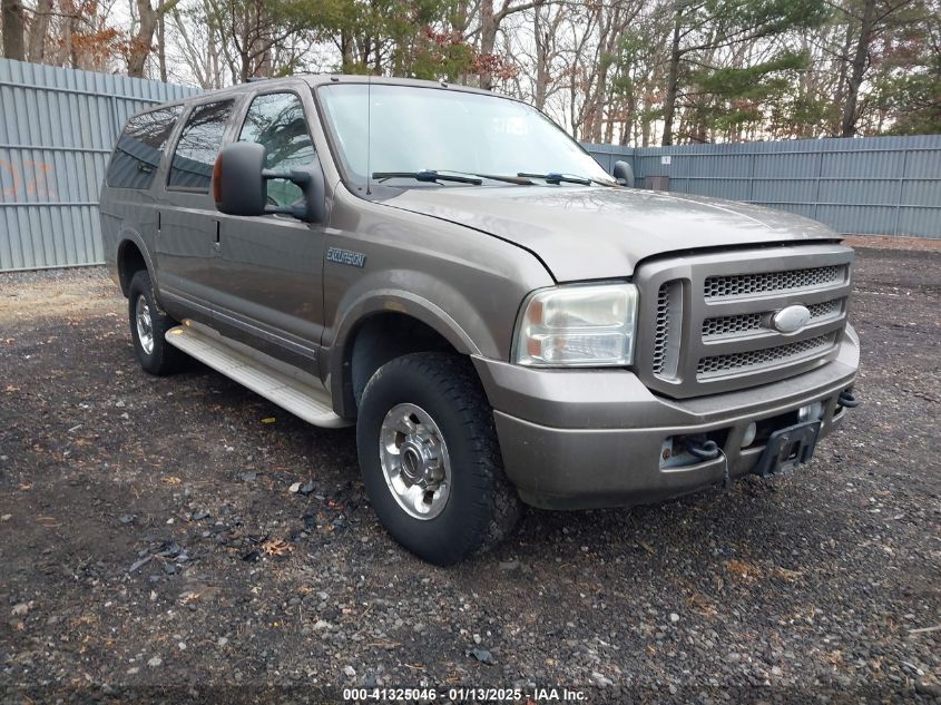 2005 FORD EXCURSION LIMITED #3056064014