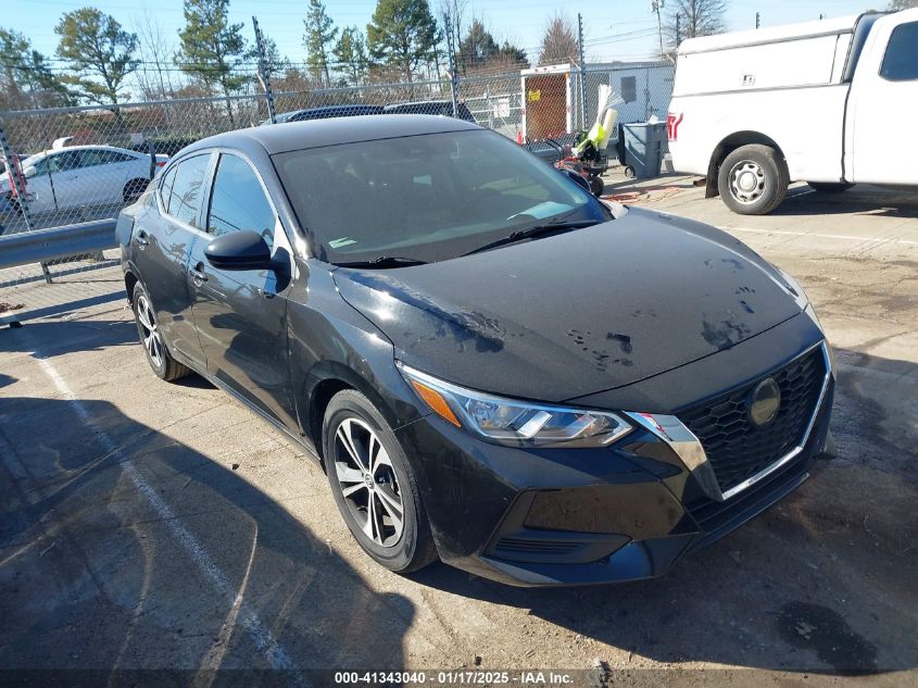 2022 NISSAN SENTRA SV XTRONIC CVT #3109636305