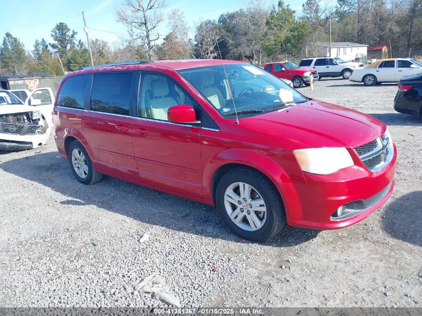 2013 DODGE GRAND CARAVAN CREW #3065108740