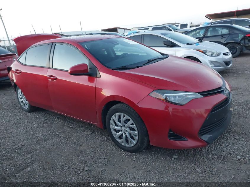 2017 TOYOTA COROLLA LE #3104519643