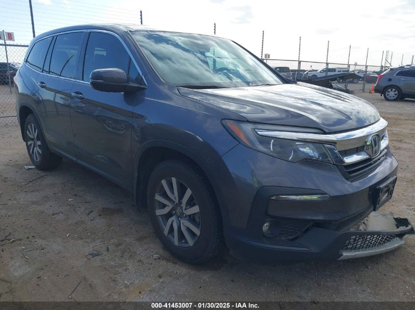 2021 HONDA PILOT 2WD EX-L #3103541294