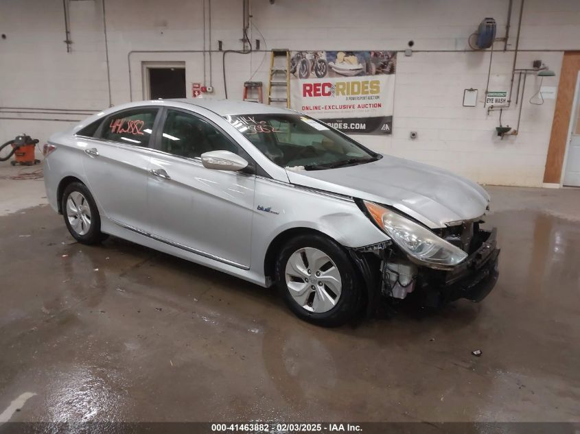 2013 HYUNDAI SONATA HYBRID #3109636324