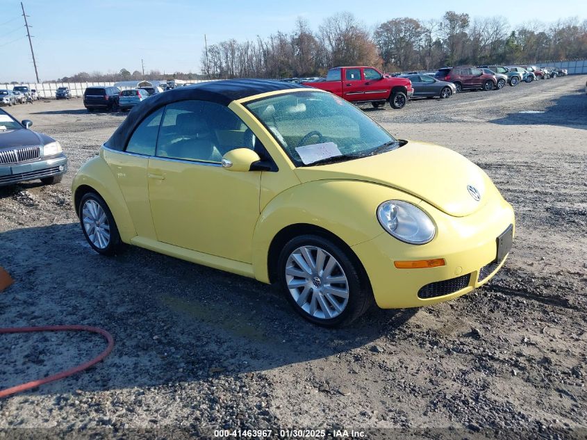 2008 VOLKSWAGEN NEW BEETLE SE #3109636322