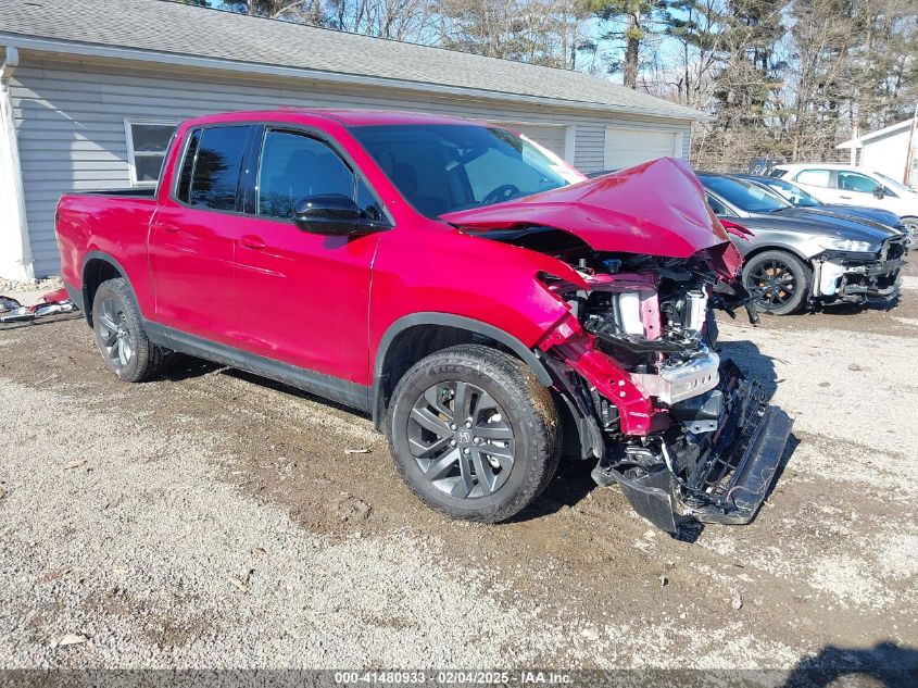 2025 HONDA RIDGELINE SPORT #3109635389