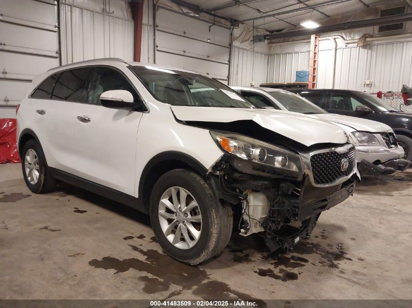 2017 KIA SORENTO 2.4L LX #3104518804