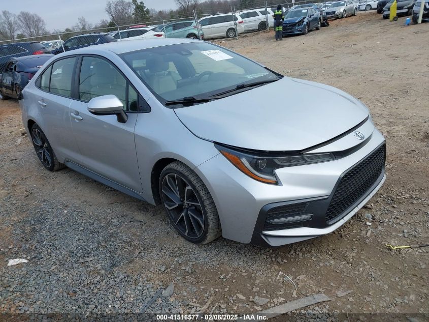 2020 TOYOTA COROLLA SE #3109634869