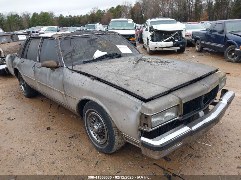 1990 CHEVROLET CAPRICE CLASSIC BROUGHAM #3109634535