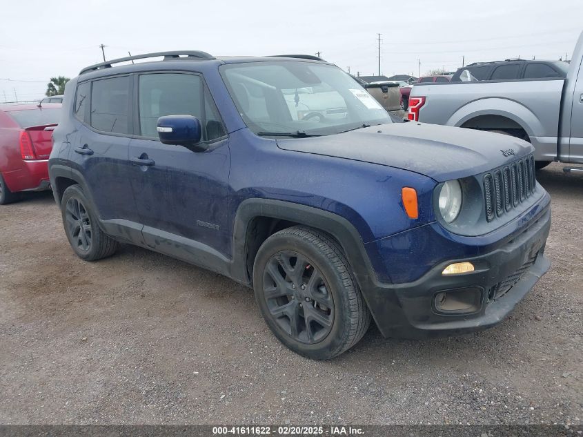 2017 JEEP RENEGADE ALTITUDE FWD #3103540324