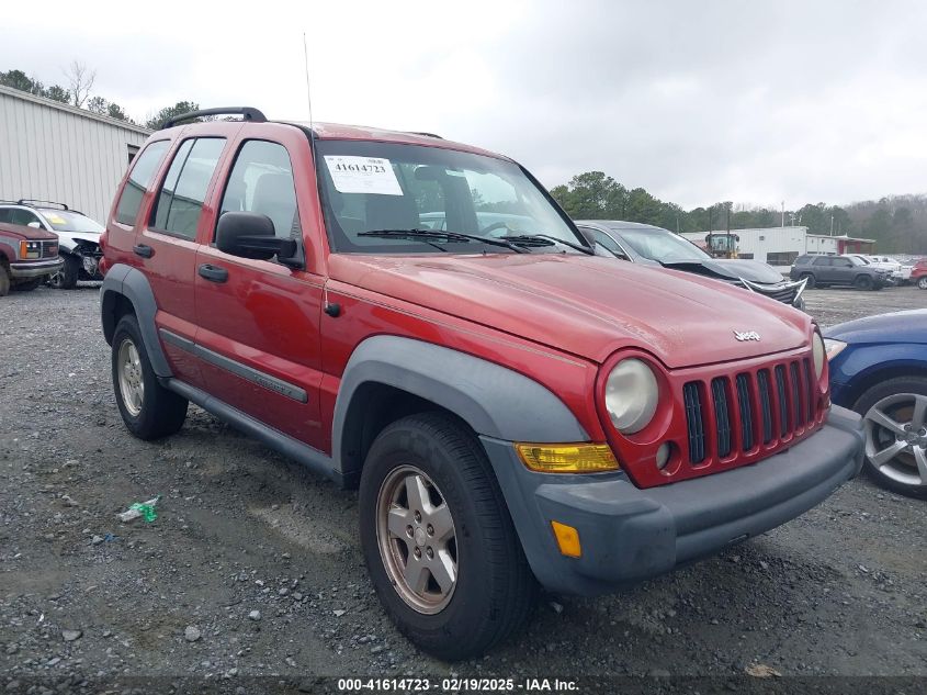 2007 JEEP LIBERTY SPORT #3103531506