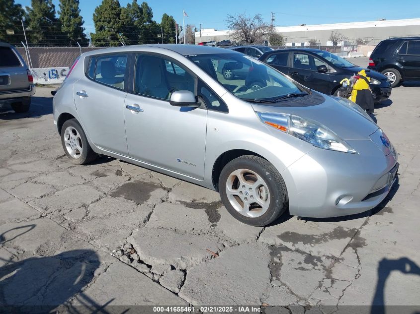 2011 NISSAN LEAF SL #3109641514