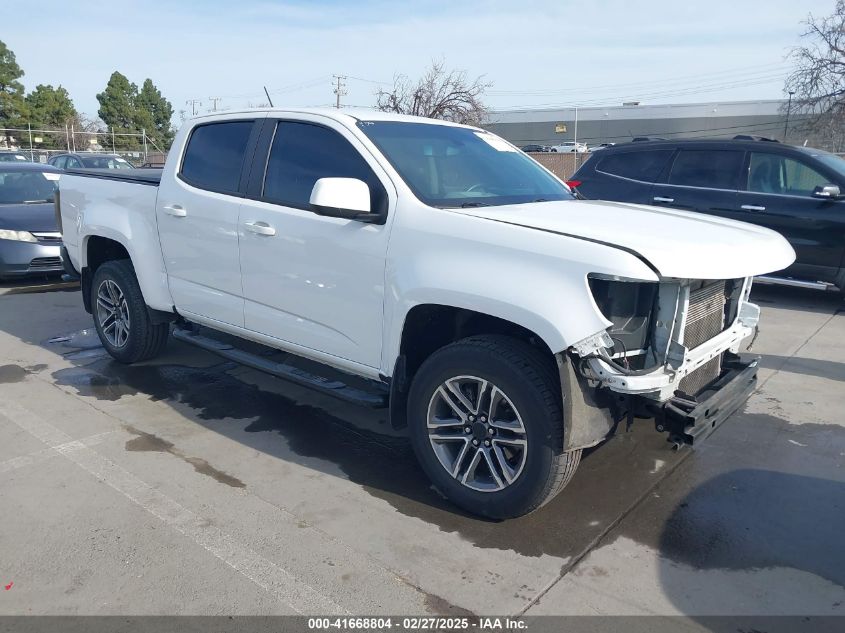 2021 CHEVROLET COLORADO 2WD  SHORT BOX WT #3109641381