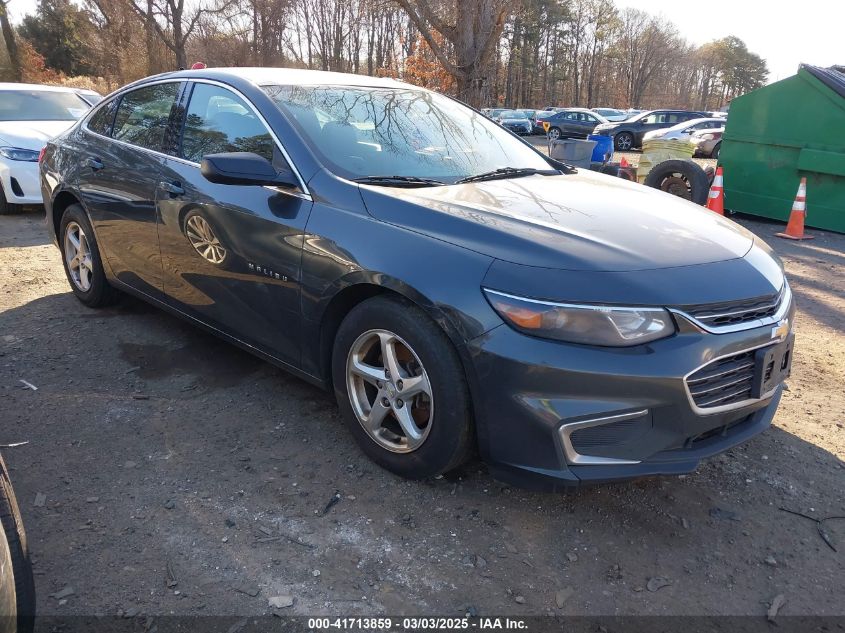 2018 CHEVROLET MALIBU 1LS #3109643941