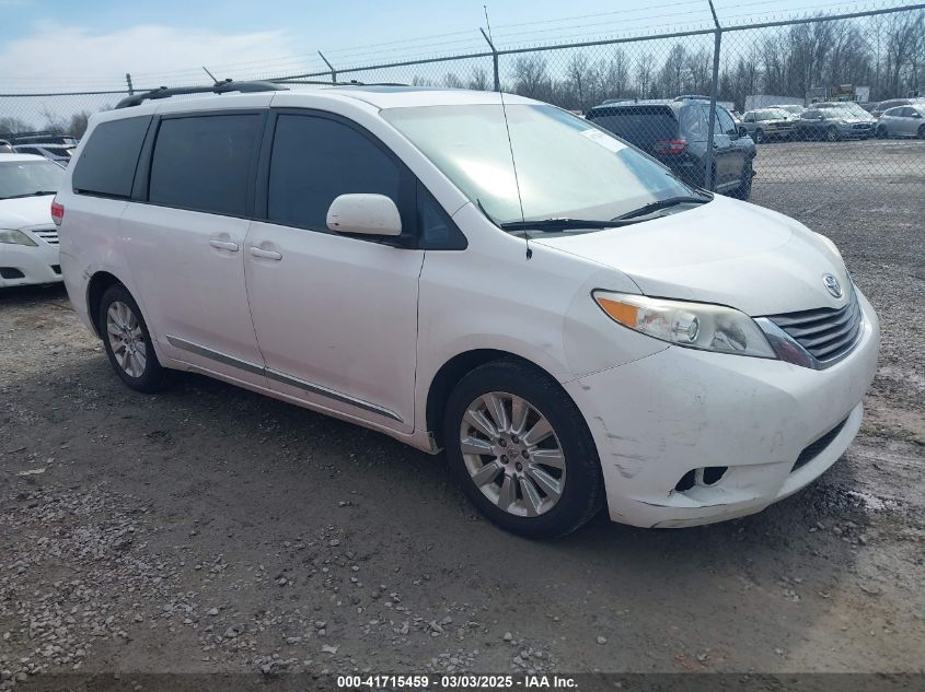 2011 TOYOTA SIENNA XLE #3109633217