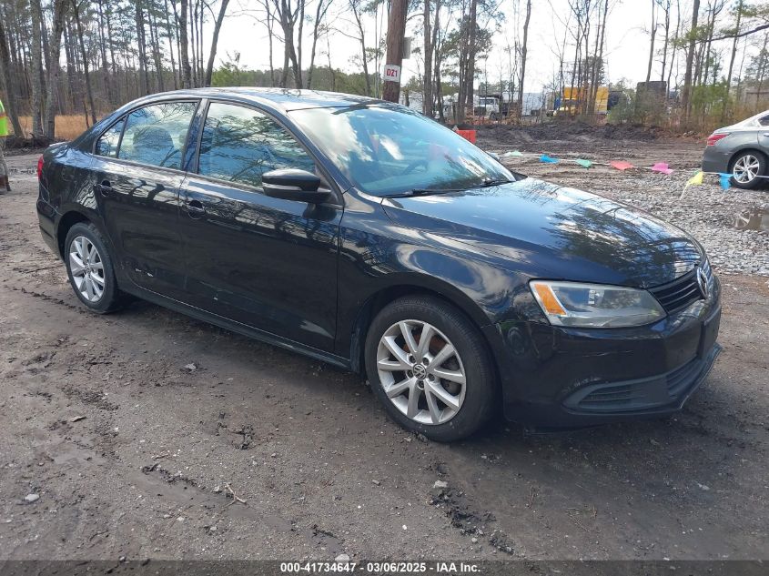 2012 VOLKSWAGEN JETTA 2.5L SE #3109643826
