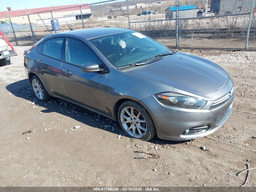 2013 DODGE DART SXT #3109643878