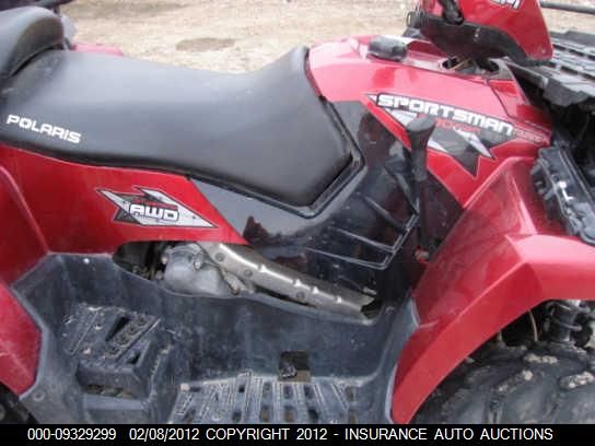 2008 POLARIS SPTMN800 EFI TOUR SPORTSMAN 800EFITOURING 4XADN76A58A502771