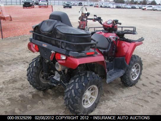 2008 POLARIS SPTMN800 EFI TOUR SPORTSMAN 800EFITOURING 4XADN76A58A502771