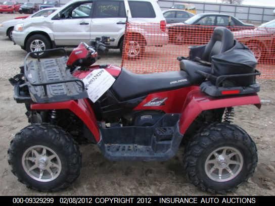 2008 POLARIS SPTMN800 EFI TOUR SPORTSMAN 800EFITOURING 4XADN76A58A502771