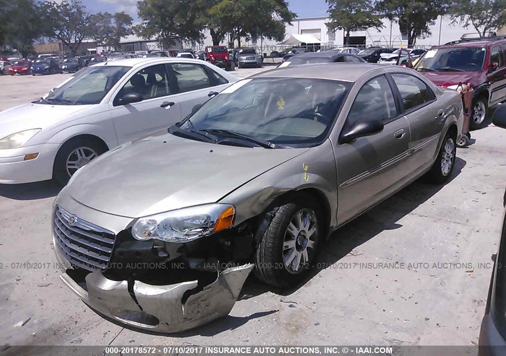 2005 Chrysler Sebring Limited Sedan vin: 1C3EL66R55N646168