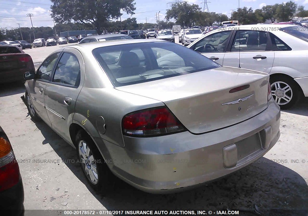 2005 Chrysler Sebring Limited Sedan vin: 1C3EL66R55N646168