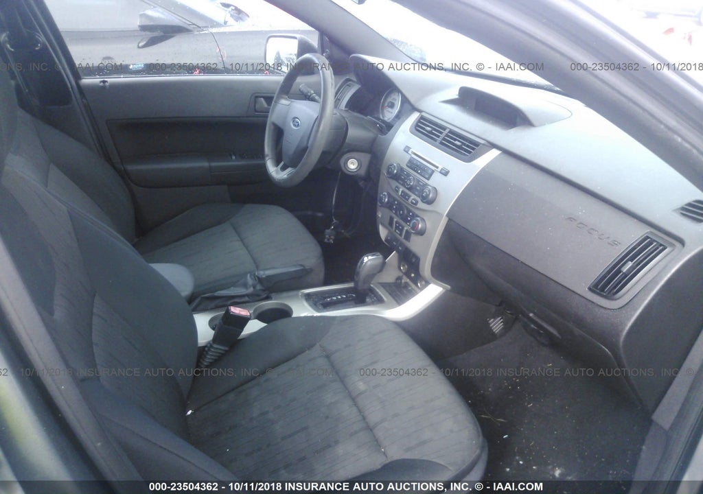 2009 Ford Focus Se Gray vin: 1FAHP35N99W261292