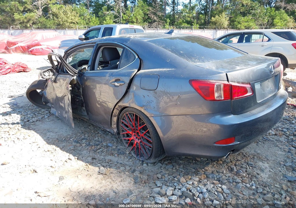 2012 Lexus Is 250 Gray vin: JTHBF5C27C2102405