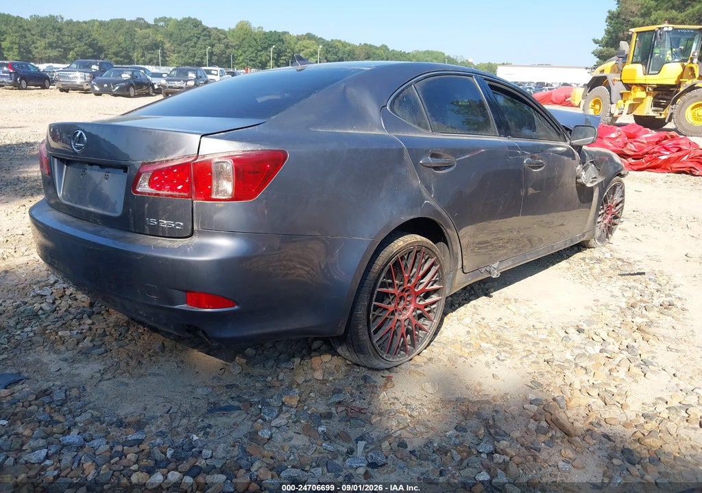 2012 Lexus Is 250 Gray vin: JTHBF5C27C2102405
